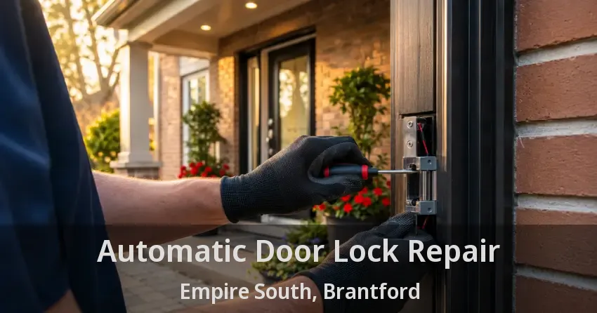 Automatic Door Lock Repair Empire South, Brantford - ON