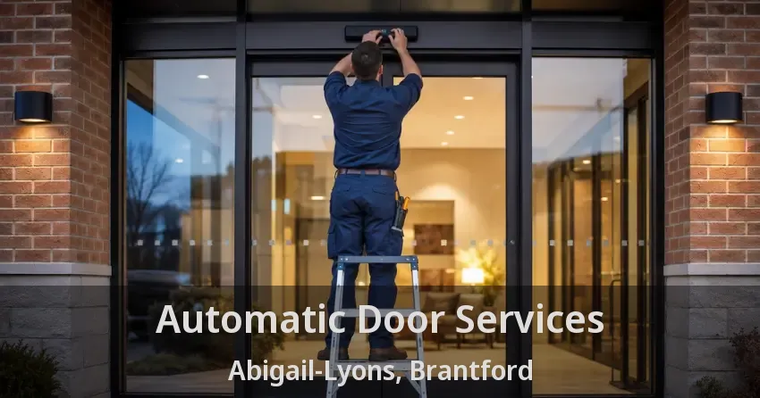 Automatic Door Services Abigail-Lyons, Brantford - ON