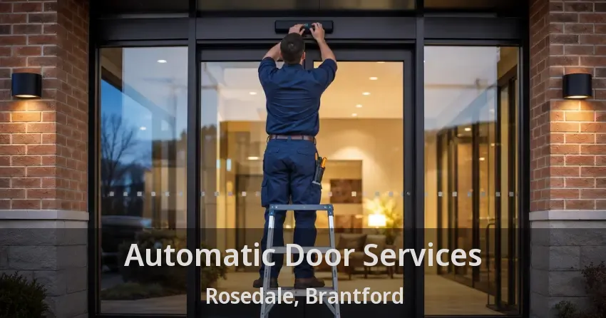 Automatic Door Services Rosedale, Brantford - ON