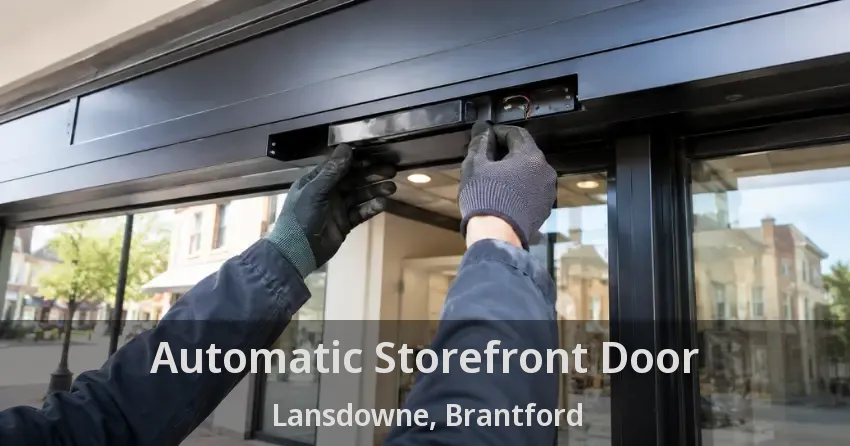 Automatic Storefront Door Lansdowne, Brantford - ON