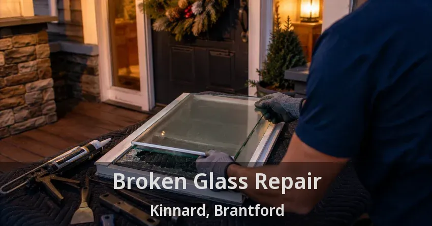 Broken Glass Repair Kinnard, Brantford - ON