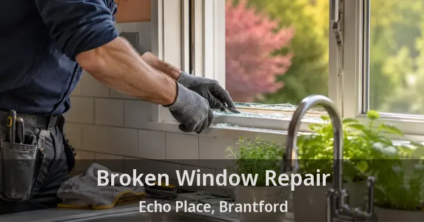 Broken Window Repair Echo Place, Brantford - ON