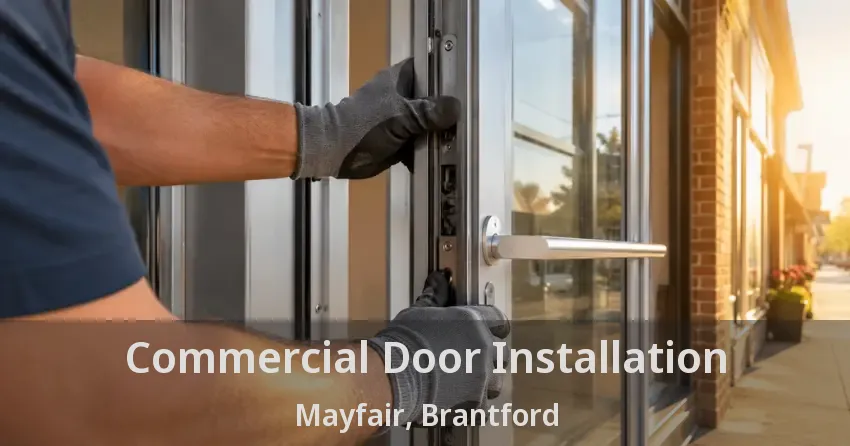 Commercial Door Installation Mayfair, Brantford - ON