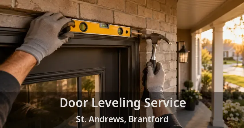 Door Leveling Service St. Andrews, Brantford - ON