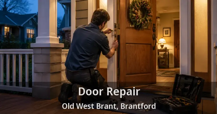 Door Repair Old West Brant, Brantford - ON