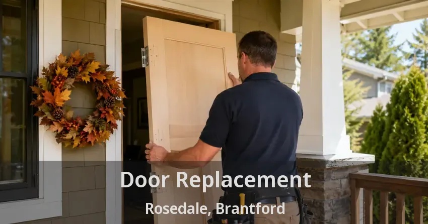 Door Replacement Rosedale, Brantford - ON