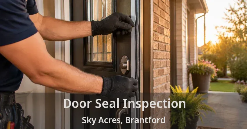 Door Seal Inspection Sky Acres, Brantford - ON