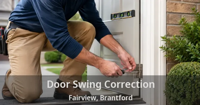 Door Swing Correction Fairview, Brantford - ON