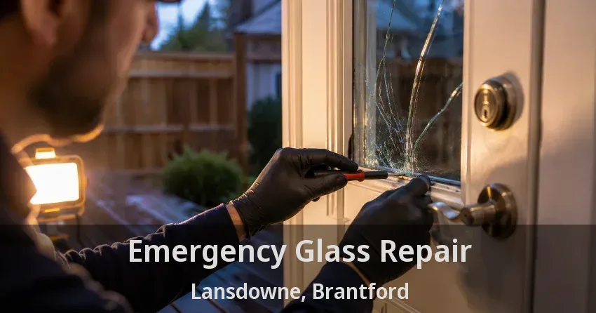 Emergency Glass Repair Lansdowne, Brantford - ON