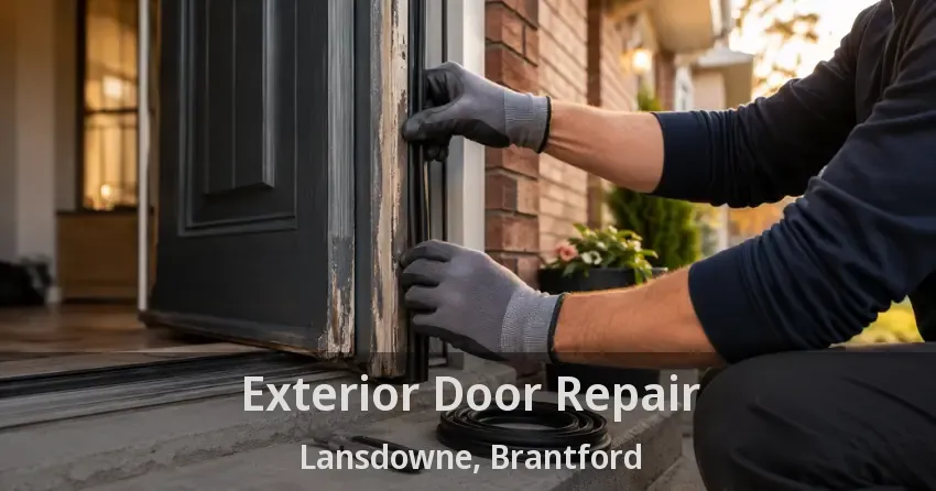 Exterior Door Repair Lansdowne, Brantford - ON