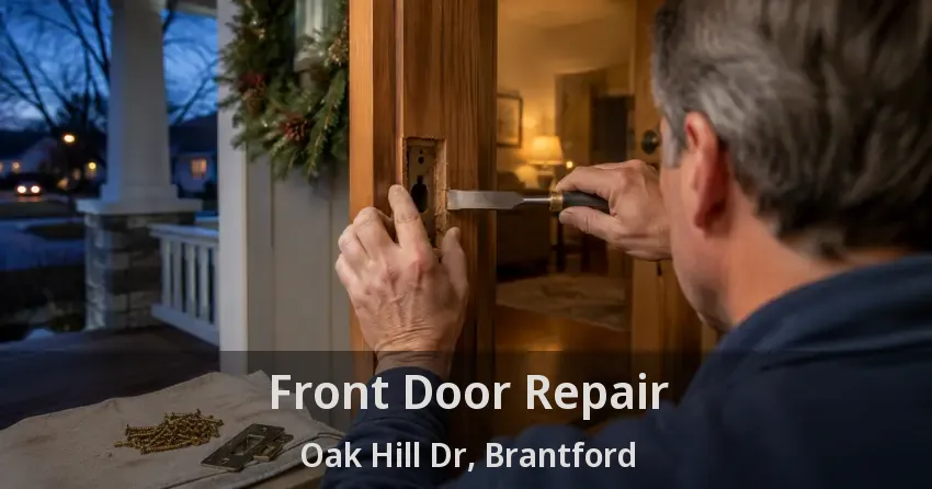 Front Door Repair Oak Hill Dr, Brantford - ON