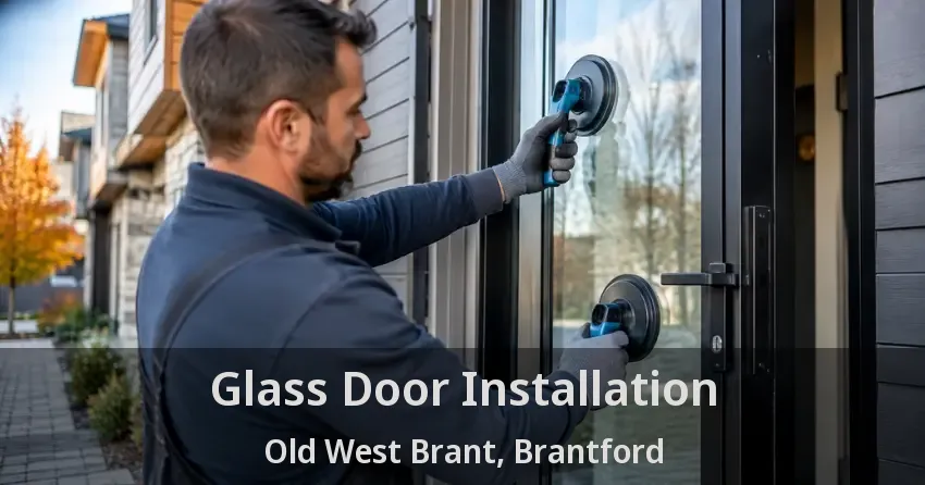Glass Door Installation Old West Brant, Brantford - ON