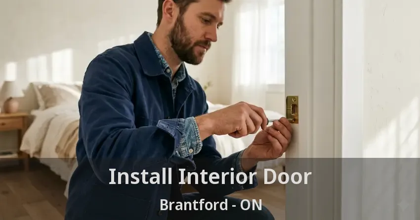 Install Interior Door Brantford - ON