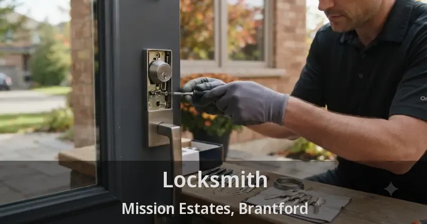 Locksmith Mission Estates, Brantford - ON