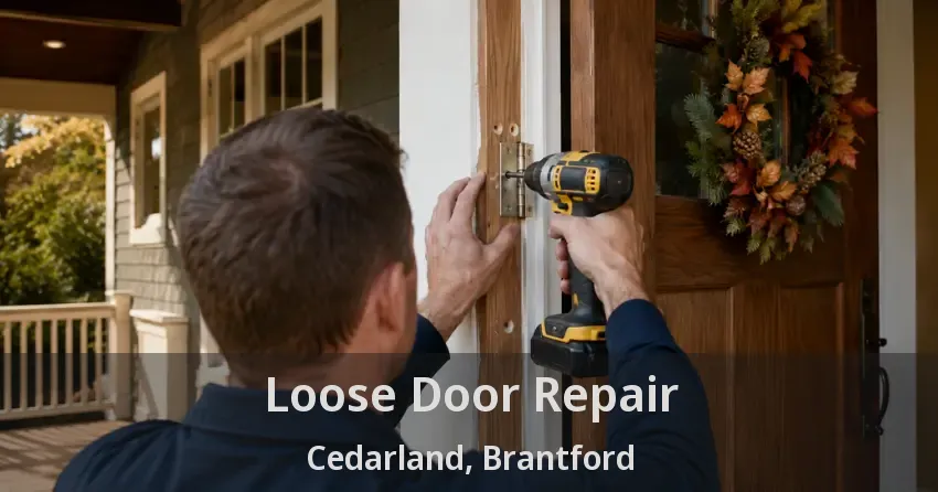 Loose Door Repair Cedarland, Brantford - ON