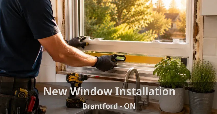 New Window Installation Brantford - ON