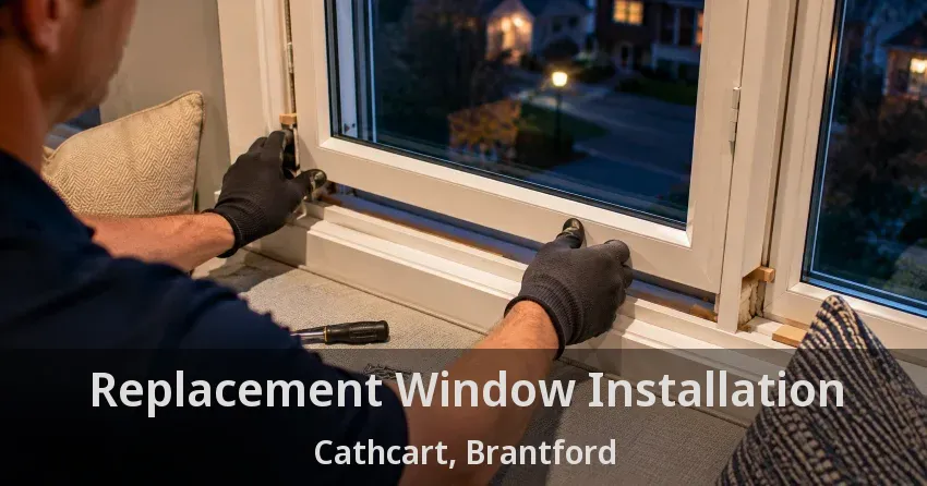 Replacement Window Installation Cathcart, Brantford - ON
