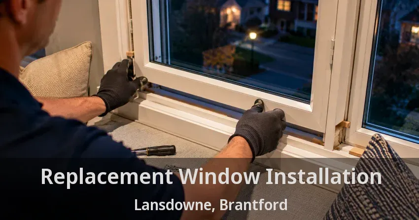Replacement Window Installation Lansdowne, Brantford - ON