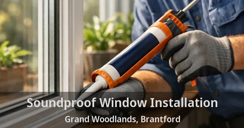 Soundproof Window Installation Grand Woodlands, Brantford - ON