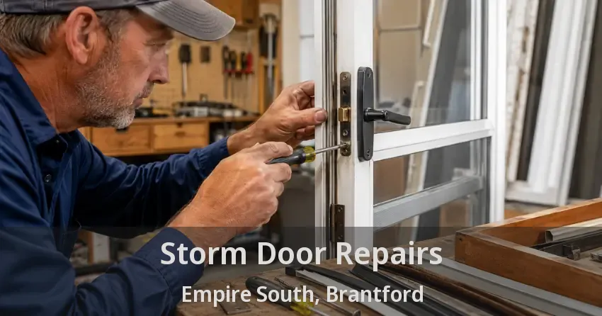 Storm Door Repairs Empire South, Brantford - ON