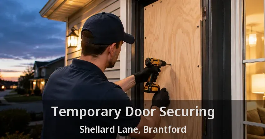 Temporary Door Securing Shellard Lane, Brantford - ON