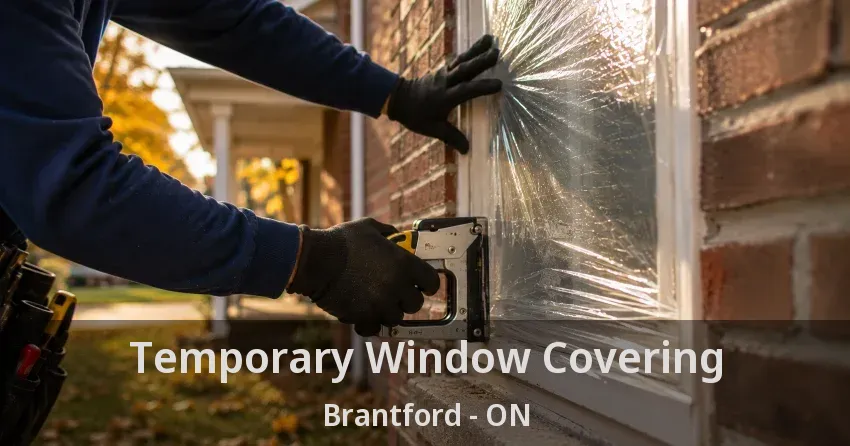 Temporary Window Covering Brantford - ON