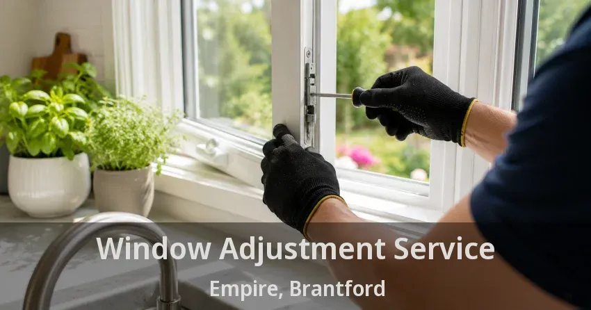 Window Adjustment Service Empire, Brantford - ON
