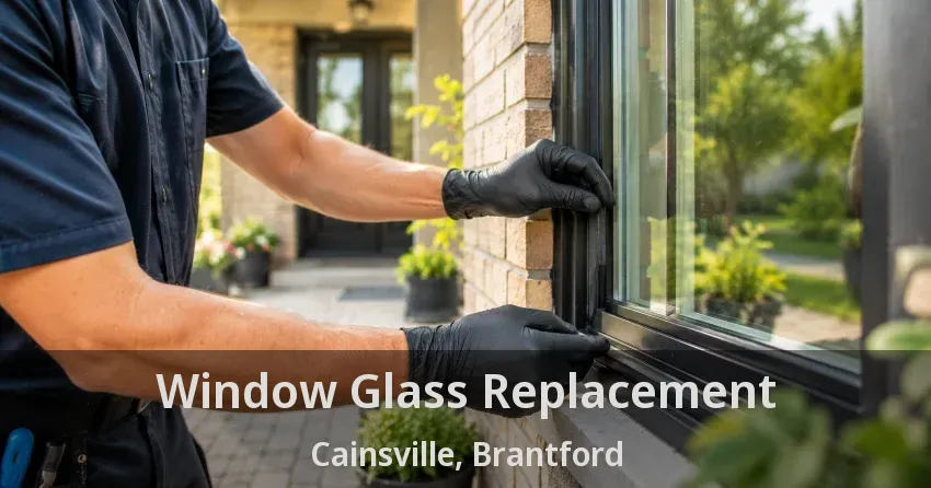 Window Glass Replacement Cainsville, Brantford - ON