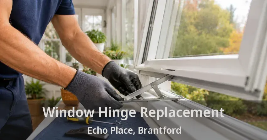 Window Hinge Replacement Echo Place, Brantford - ON