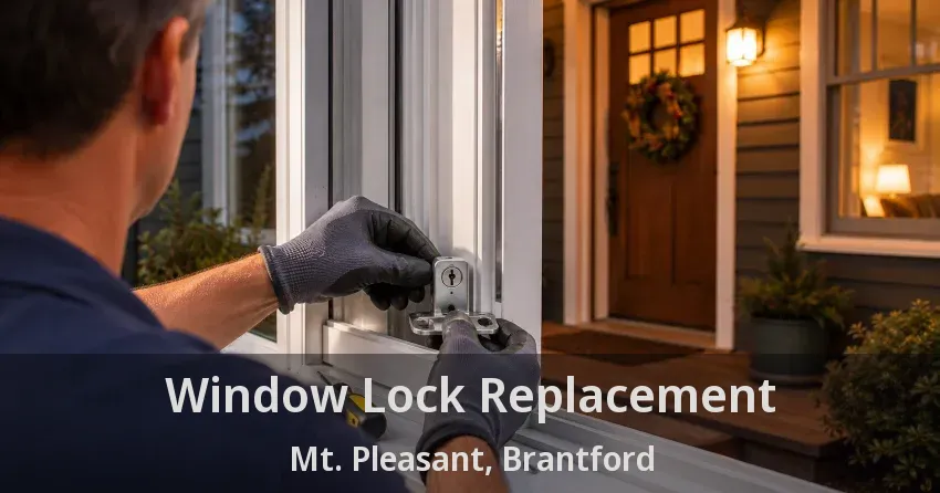 Window Lock Replacement Mt. Pleasant, Brantford - ON