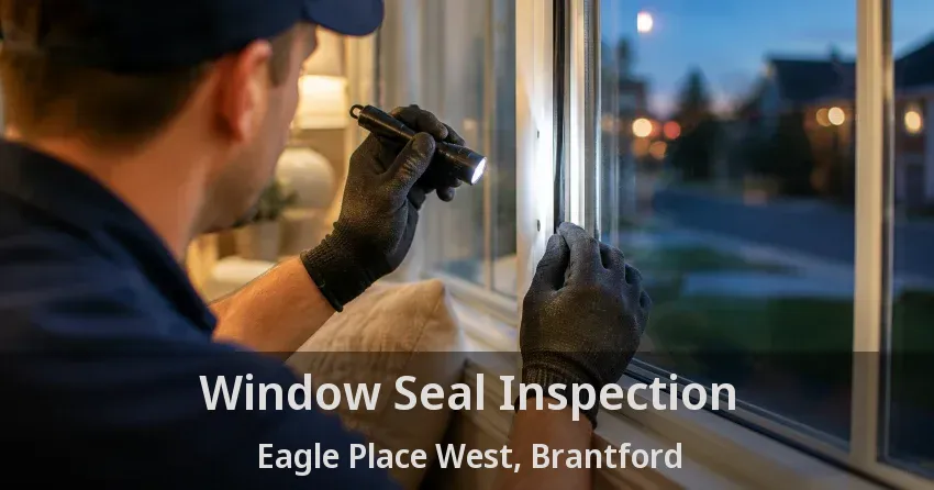 Window Seal Inspection Eagle Place West, Brantford - ON