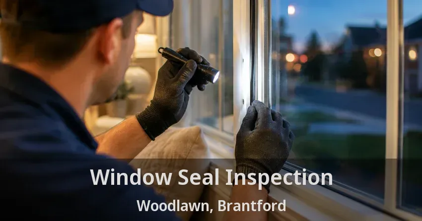 Window Seal Inspection Woodlawn, Brantford - ON