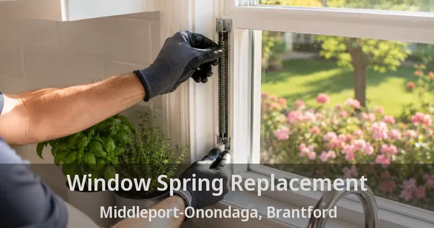 Window Spring Replacement Middleport-Onondaga, Brantford - ON
