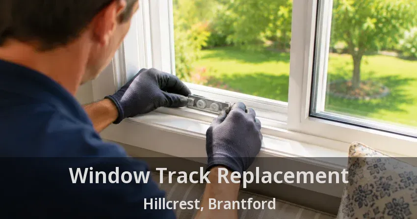 Window Track Replacement Hillcrest, Brantford - ON