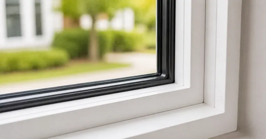 technician repairing window and door hardware in East Ward, Brantford home
